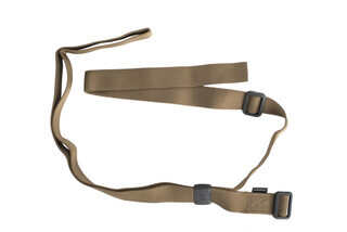 Magpul coyote Rifleman Loop Sling has lightweight Acetel hardware and a minimalist design inspired by 1907 and Rhodesian sling patterns